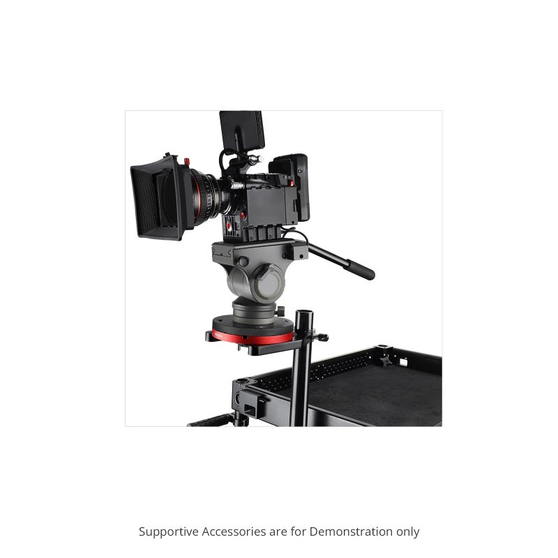 PROAIM Mitchell Plate for Camera Support/Gimbal Setup. All-Purpose Solution for Mitchell Accessories. for Grip Equipment & Production Carts (MP-306-00) - Image 4